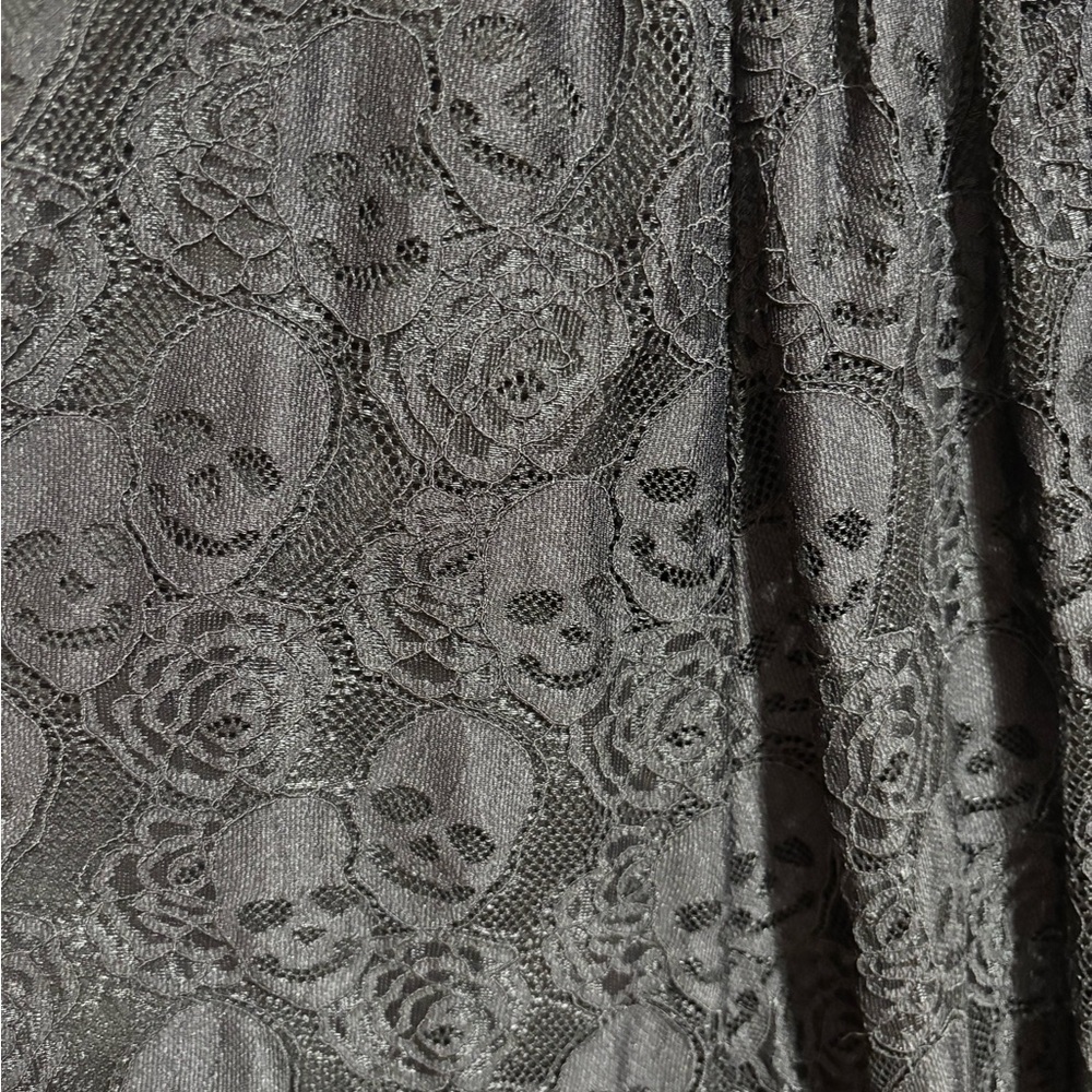 Torrid Betsey Johnson Skulls Lace Dress - Picture 5 of 9